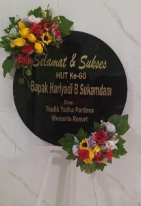 Papan Akrilik Ucapan Ulang Tahun Musi Banyuasin